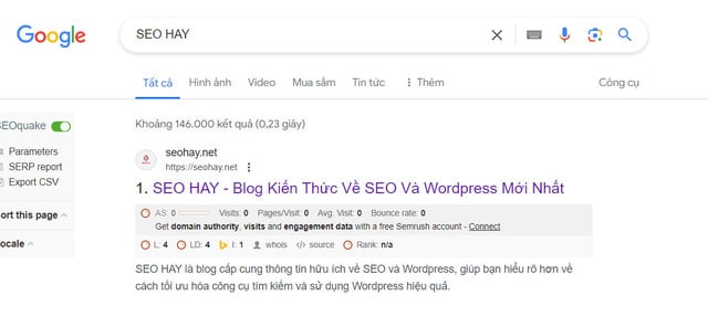 Tối ưu website chuẩn SEO giúp tăng sự uy tín